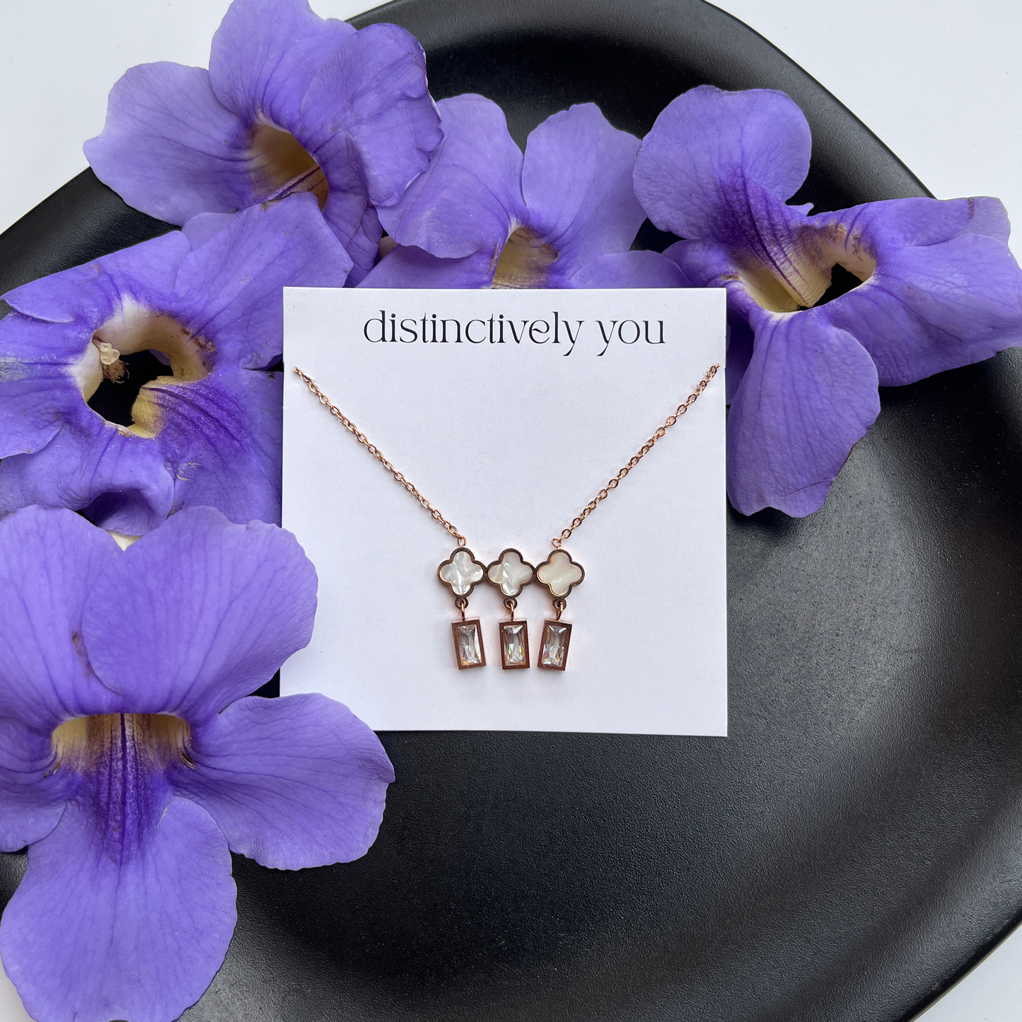 The Clover Necklace (Anti-tarnish)