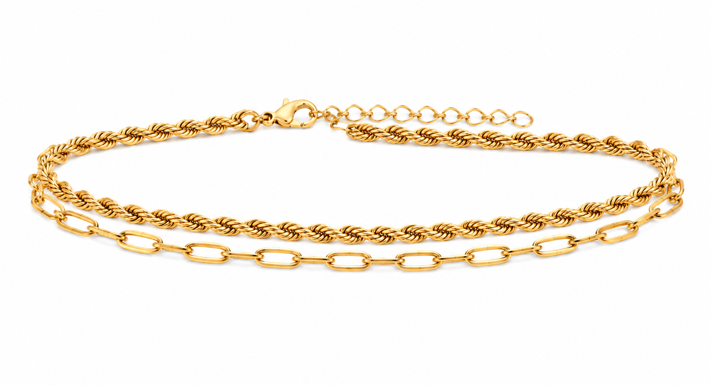 Virelle Anklet (Anti-tarnish)