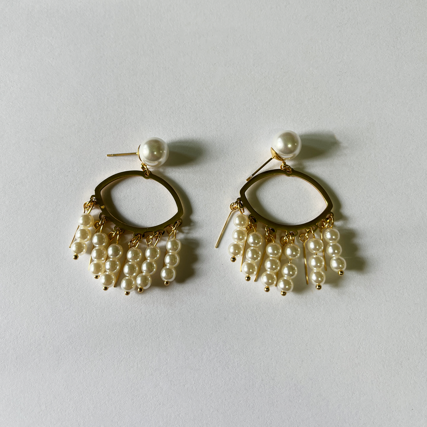 The Pearl Eye Earrings (Anti-tarnish)