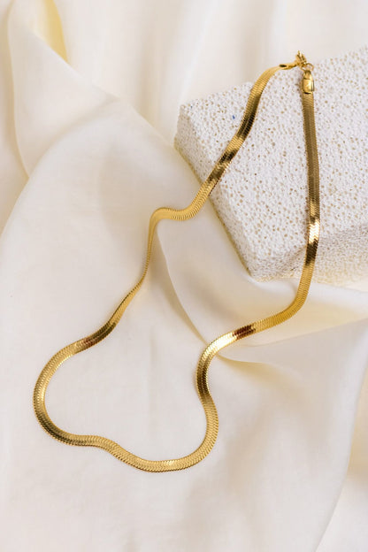 Snake Chain Necklace (Anti-tarnish)