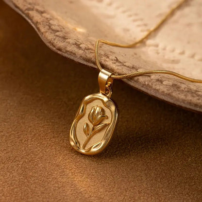 Fleur Necklace (Anti-tarnish)