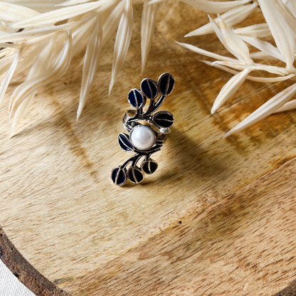 The Vedika Oxidised Ring