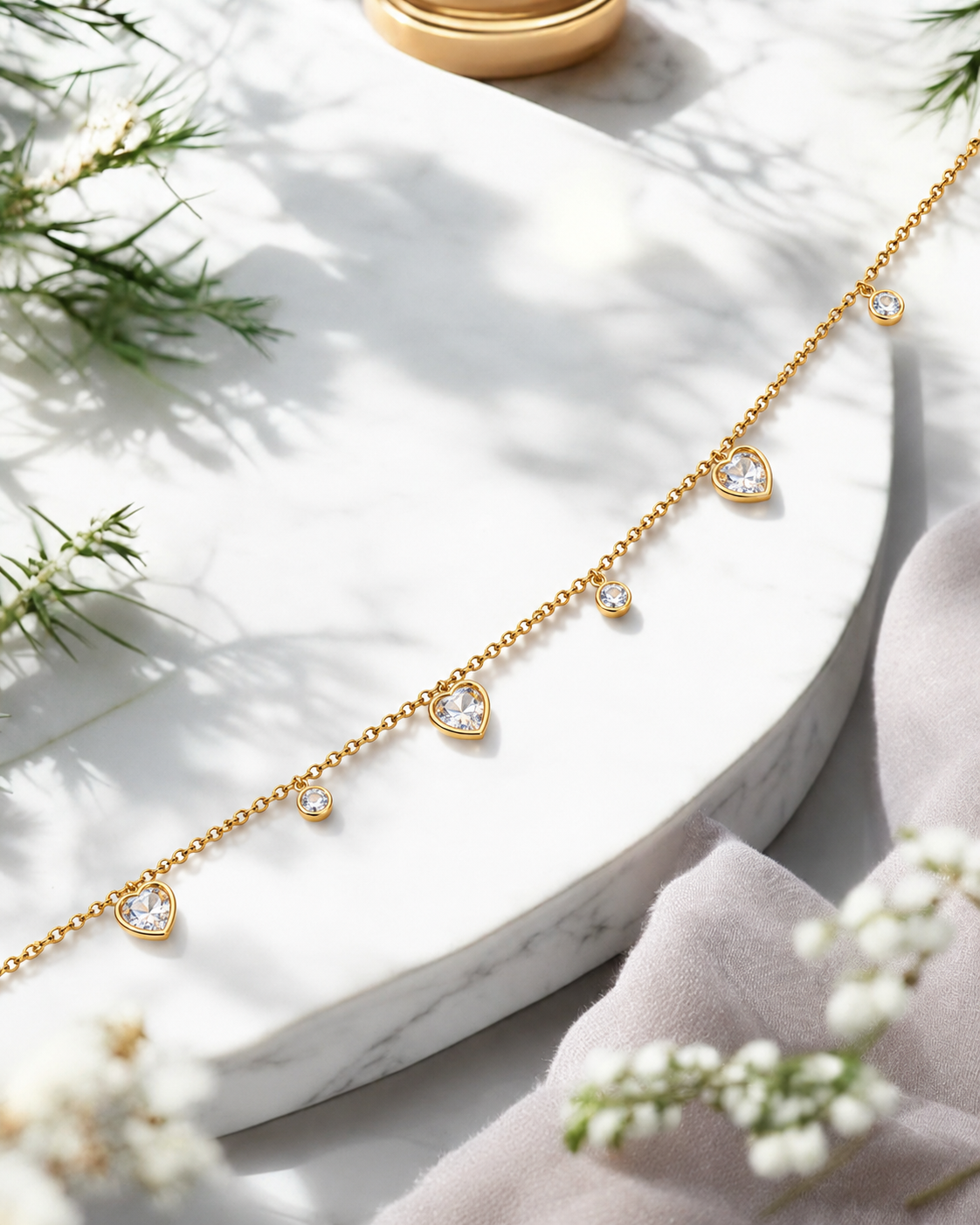 Avena Anklet (Anti-tarnish)
