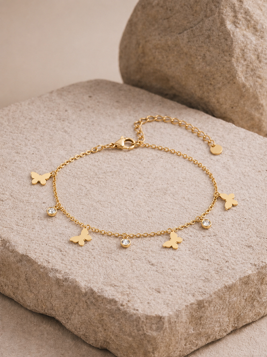 Rosira Anklet (Anti-tarnish)