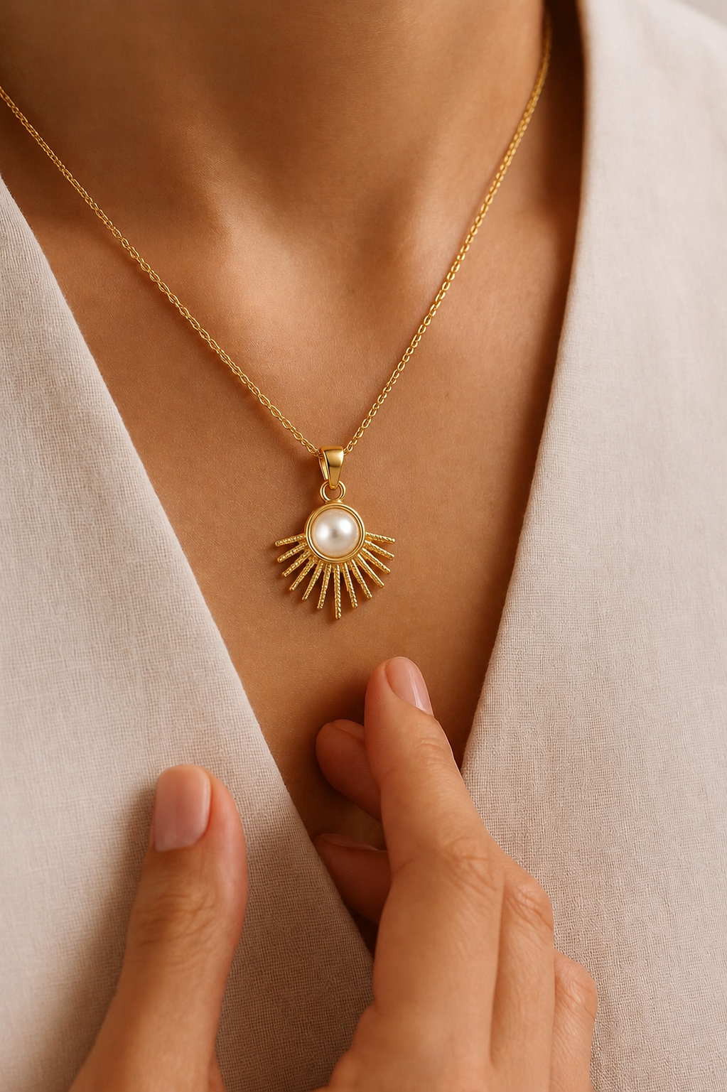 Aster Necklace (Anti-tarnish)