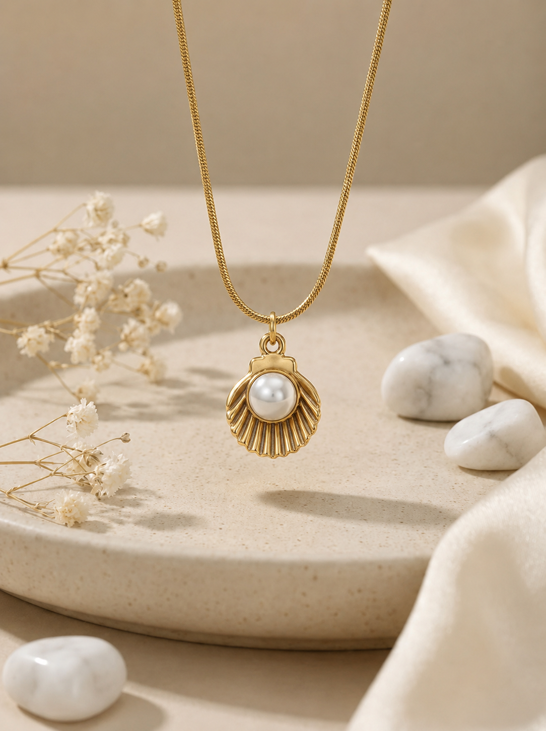 Coraline Necklace (Anti-tarnish)