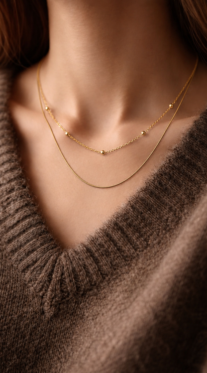 Sia Necklace (Anti-tarnish)