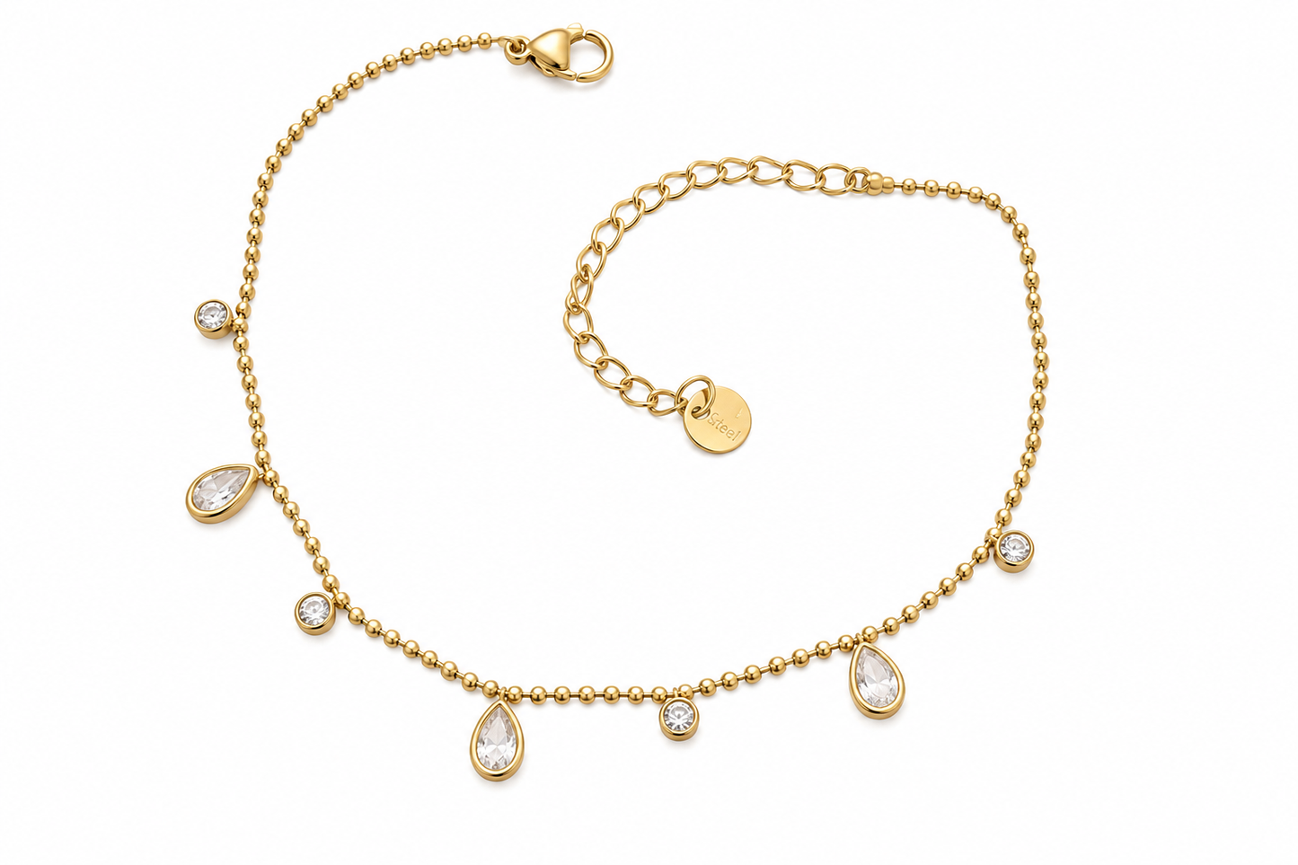 Aloura Anklet (Anti-tarnish)