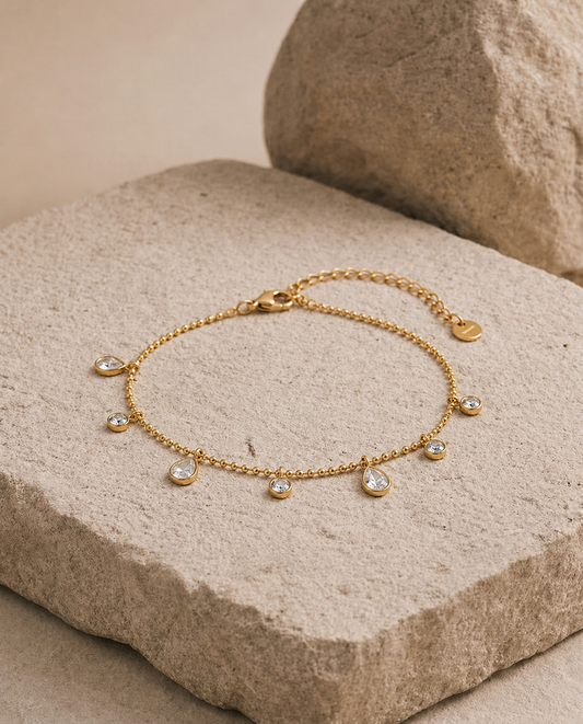 Aloura Anklet (Anti-tarnish)