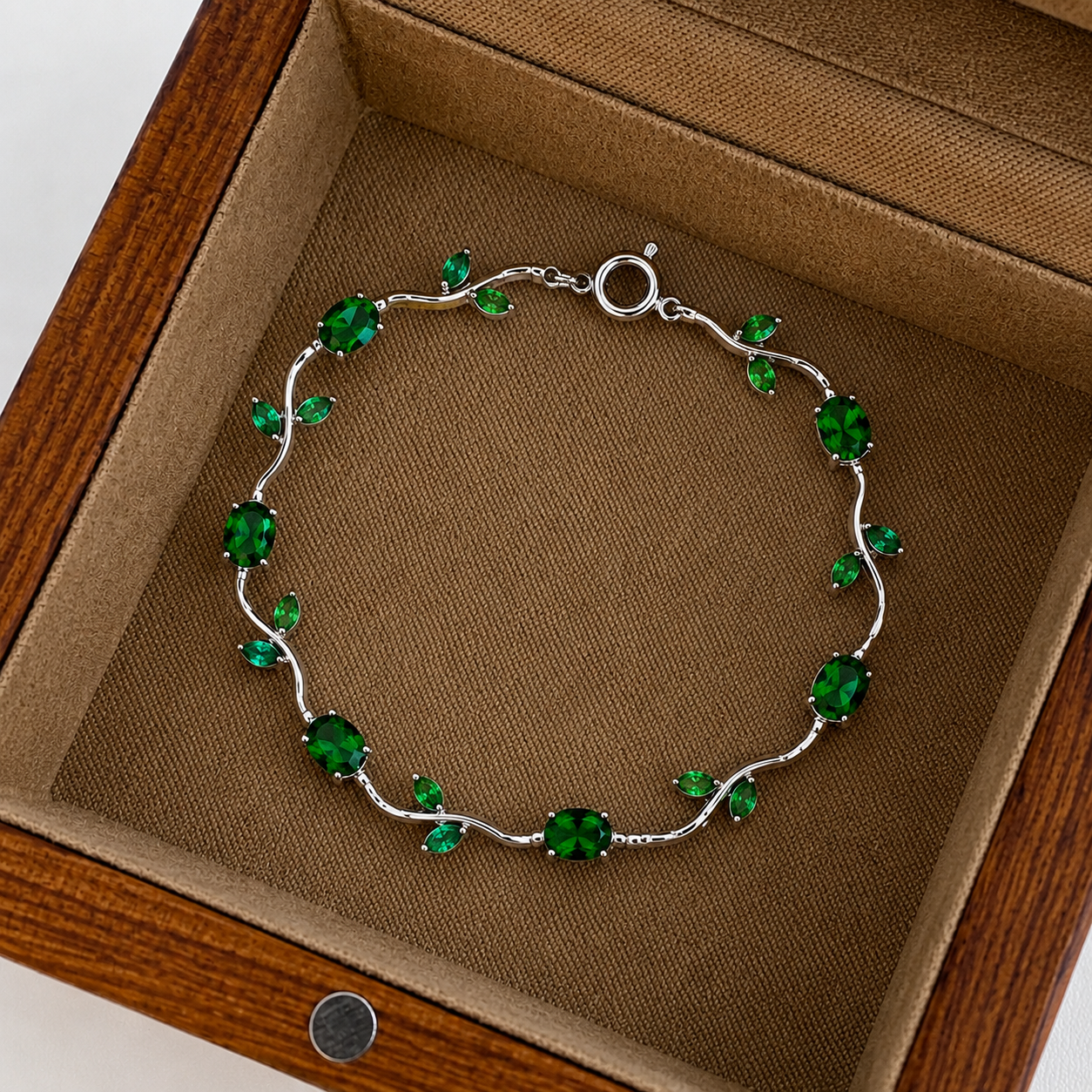 Tulip Bracelet - Silver (Anti-tarnish)