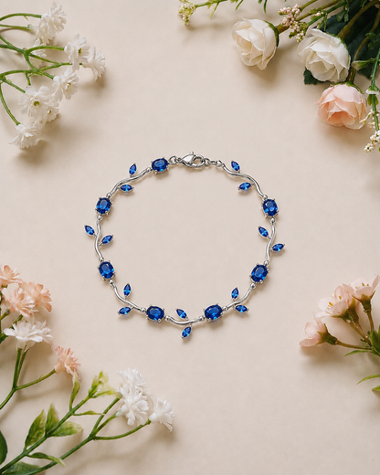 Tulip Bracelet - Silver (Anti-tarnish)