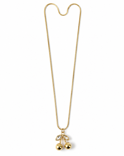 Cherry Necklace (Anti-tarnish)