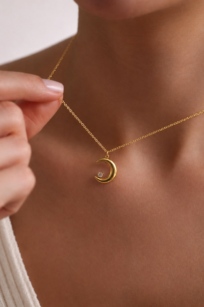 Luna Necklace (Anti-tarnish)