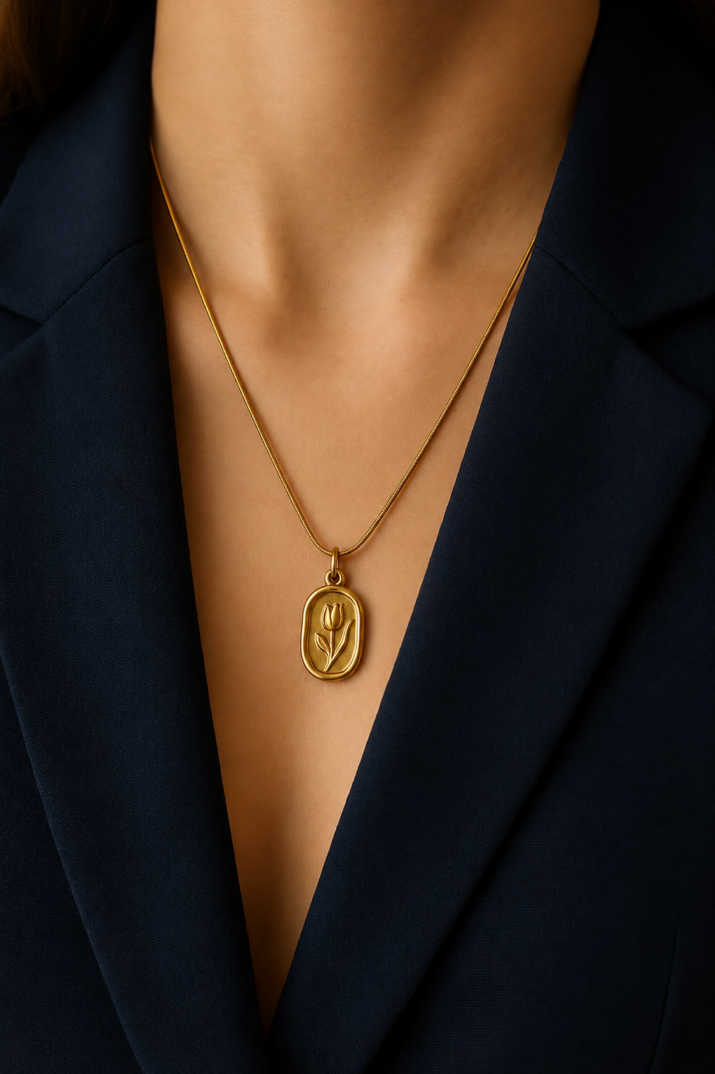 Fleur Necklace (Anti-tarnish)