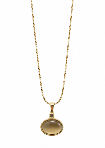 Opal Necklace (Anti-tarnish)