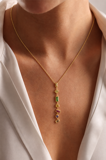 Iris Necklace (Anti-tarnish)