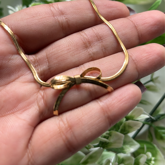 Tied Bow (Anti-tarnish)