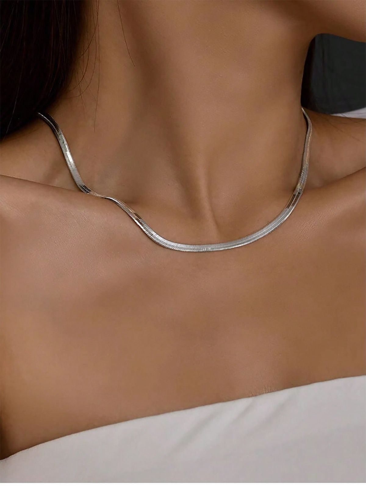 Snake Chain Necklace (Anti-tarnish)